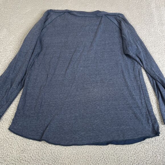 Marine Layer Sweatshirt Mens Extra Large Blue Long Sleeve Sweater Pullover Crew - Picture 4 of 10